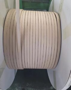 China Paper covered aluminium winidng wire for HV and LV transformers  with 0.08mm*4layers