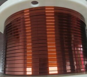 China Flat ecca wire(40%copper) for producing transformers China Flat ecca wire(40%copper) for producing transformers