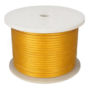 Glass-fiber rectangular winding wire