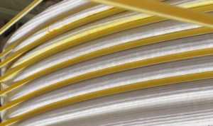 Glass-fiber rectangular winding wire Processing line of glass-fiber rectangular winding wire