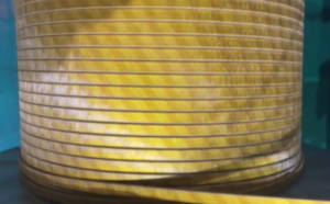 Glass-Fiber Covered Polyimide Film Wrapped Flat Winding Wire Glass-Fiber Covered Polyimide Film Wrapped Flat Winding Wire