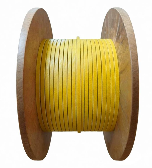 Double Fiberglass Covered Flat Copper Wire – Custom Sizes Available Double Fiberglass Covered Flat Copper Wire – Custom Sizes Available