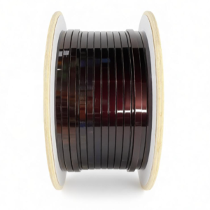 China manufacturer 2*8mm Flat Enameled Copper Wire 180℃ produced by zhengzhou tasuu windingwire industry co.,ltd