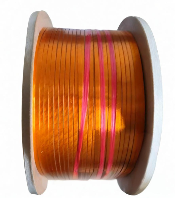 F46 polyimide film wrapped copper wire-pi sintered copper winding wire F46 polyimide film wrapped copper wire-pi sintered copper winding wire