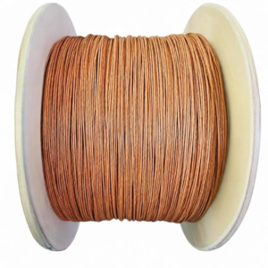 AWG17 fiberglass insulated round copper wiinding wire China best price