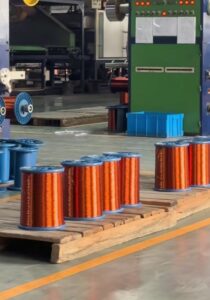 WINDING WIRE FILE EI/AIW-2/200 IEC DIAM 0.850 PEEID2-200 / WINDING WIRE zhengzhou tasuu windingwire industry co.,ltd workshop of enameled copper wire
