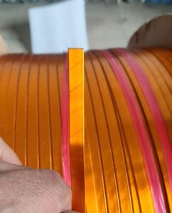 F46 polyimide film wrapped copper wire-pi sintered copper winding wire F46 polyimide film wrapped copper wire-pi sintered copper winding wire