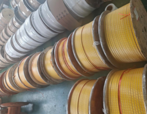 stocks of fiberglass covered magnet aluminium winding wires