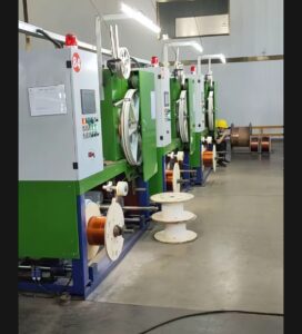 220℃ flat enameled copper wire with super thin customiized size workshop of flat winding wire at zhengzhou tasuu winding wire industry co.,ltd