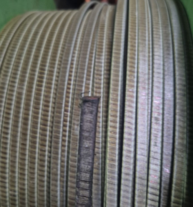 4 mm * 7.1 mm and 2.8 mm * 7.8 mm fiberglass insulated enameled copper winding wires for transformers