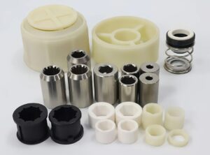 Deep well pump motor parts