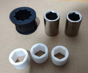 Deep well pump motor parts