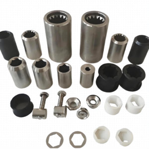 Deep well pump motor parts