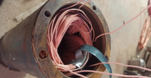 Copper winding wire (PE2-PA)/Anti-Corrosion PE2+PA Submersible Pump Winding Wire