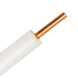 PP/PVC 0.63 mm Insulated White Submersible Copper Winding Wire