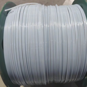High-Power HL+XLPE+PA Submersible Wire with Stranded 100% Copper Conductors by zhengzhou tasuu windingwire industry co.,ltd